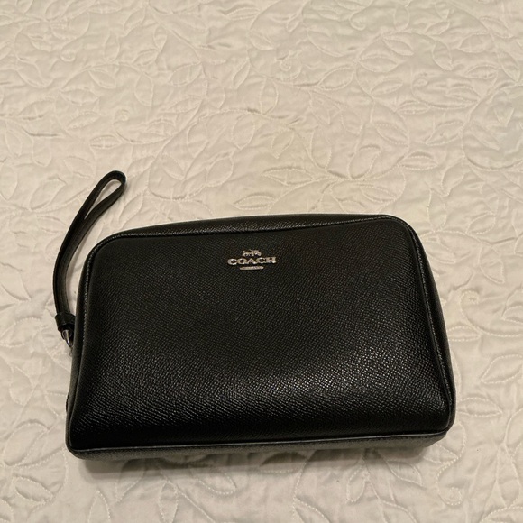 Coach Handbags - Coach Cosmetic Bag Pouch with Strap and zipper closure